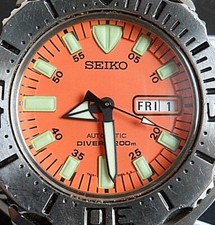 Orange Dial Monster S/S Men's