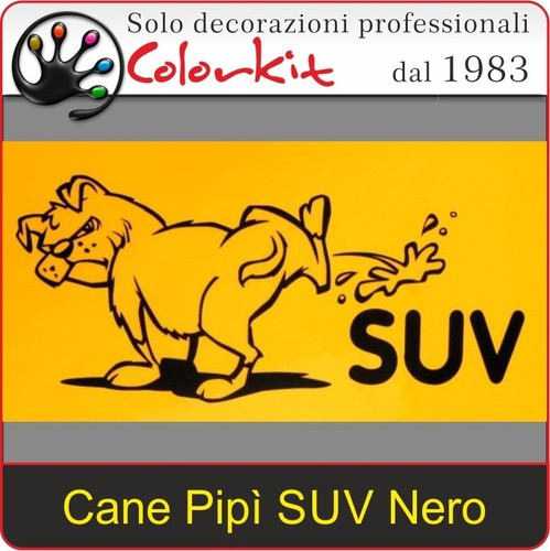 Adesivo cane pipì - adesivo,