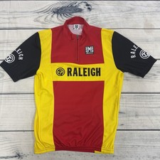 Maglia ciclismo retro Ti Raleigh Santini SMS. Made In Italy Taglia Media