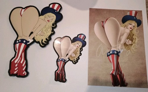 Miss usa pinup morale patch - miss,