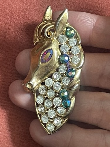 Spilla cavallo vintage - , testa
