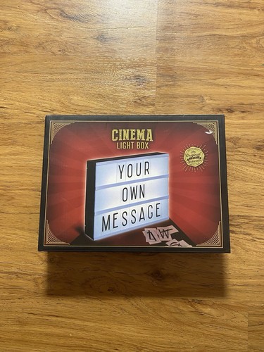 Scatola luminosa cinema nuova