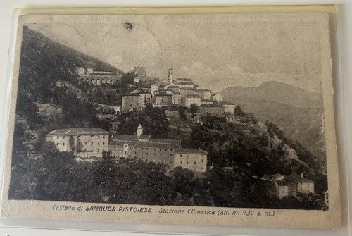 Cartolina sambuca pistoiese - cartolina,