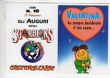 figurina  CARD GLI AUGURI DEGLI SGORBIONS NUMERO 10