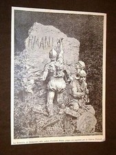 La rivincita di Germanico Scultura di Francesco Jerace