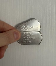 Set Piastrine Militari Forrest