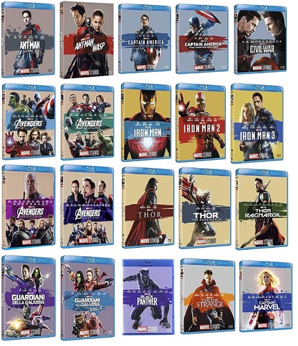 Collezione film marvel - film,