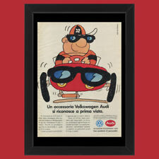 Anni ' 90  * Pubblicità Originale "Volkswagen Audi, Accessori - Dickens” Cornice