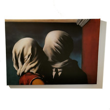 Quadro Magritte Gli Amanti