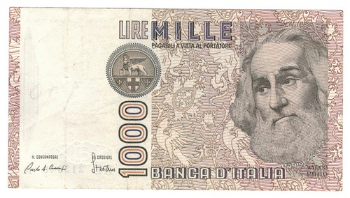 1000 lire marco polo serie - lire,