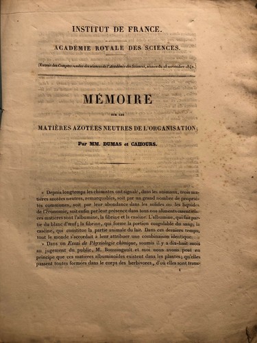 Dumas cahours mm - dumas,