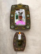 SPECCHIO E PORTACANDELA  IN