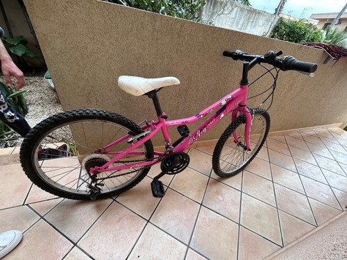 Bicicletta bambina rosa racing - bicicletta,