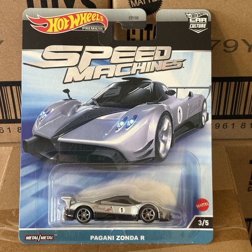 Hot wheels pagani zonda - r,