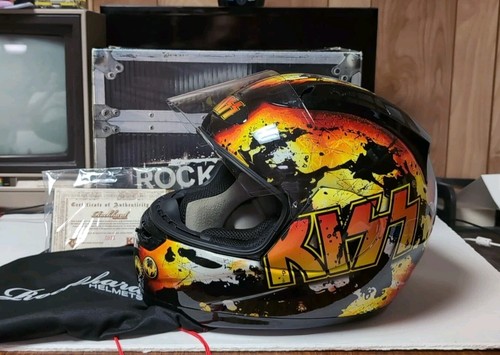 Kiss atv casco rockhard - casco,