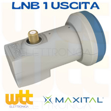 ILLUMINATORE LNB OCCHIO PARABOLA 1 USCITA HD LTE PER SEGNALE SKY TV SAT