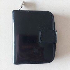 Portafoglio Furla nero in vernice 