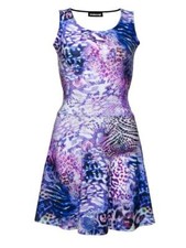 Abito Flared Skater Swing Con