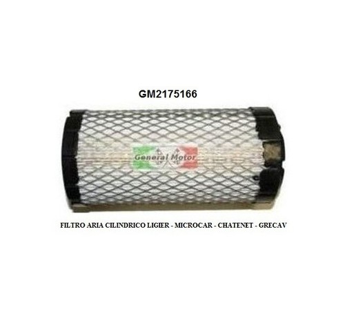 Filtro aria cilindrico ligier - filtro,