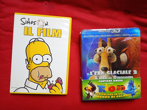 Dvd simpsons film bluray - il,