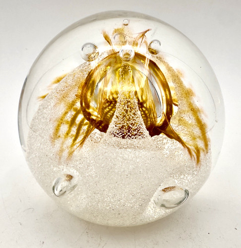 Fermacarte caithness glass - glass, 3"