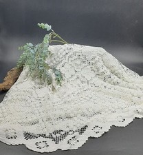 Tovaglia vintage in pizzo rotonda