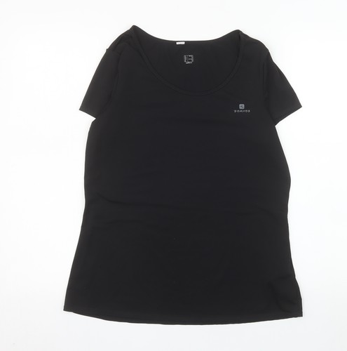 Shirt donna domyos nera - t-shirt,