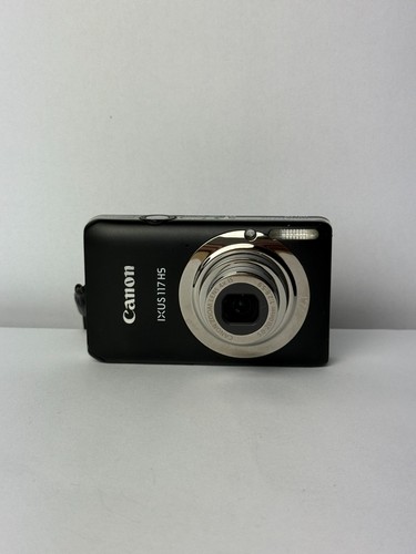 Canon ixus 117 black - 117, 12.1mp