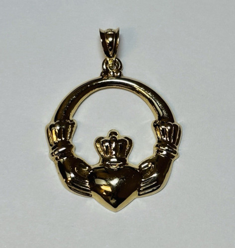 Ciondolo claddagh oro - in,