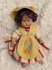 Bambola vintage 6,5” stile