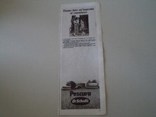 advertising Pubblicità 1975 SANDALI PESCURA DR SCHOLL'S