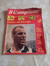 RIVISTA IL CAMPIONE SPORT CICLISMO CALCIO 1959 N. 50 COVER JUVENTUS CHARLES 