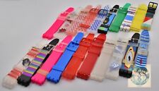 Cinturino per Orologio da Polso Compatibile con Swatch Vari Colori Plastica 17mm