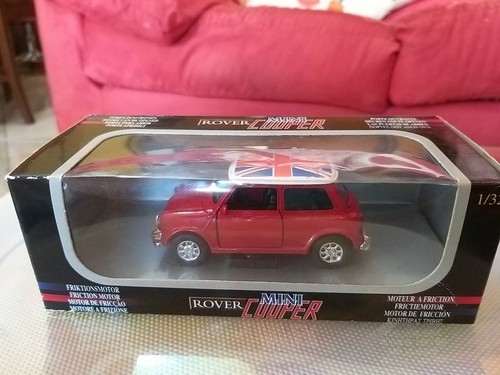 Modellino rosso rover mini - modellino,