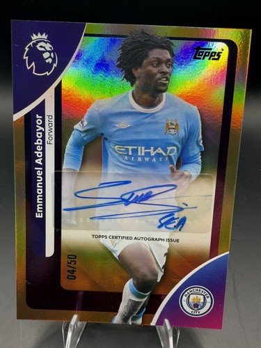 Emmanuel adebayor auto 50 - adebayor, /50