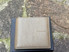 portafoglio bulgari in scatola