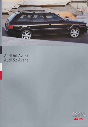 Catalogue brochure audi - 80, /