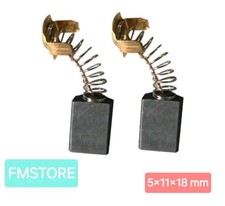 2 Spazzole carboncini 6×10×16 mm Universali Smerigliatrice Martelletto 103#