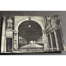 Cartolina Bassano del Grappa - Ingresso al Ponte Vecchio degli Alpini