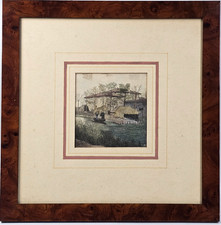 Antica Stampa '800 Paesaggio