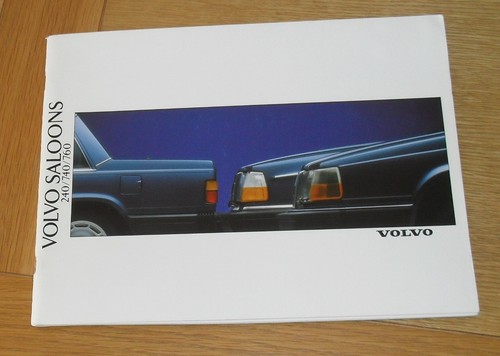 Volvo berlina auto - volvo, brochure