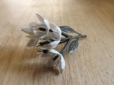 Bouquet de fleurs blanches vintage - Barbie Superstar 70s - Mattel - rare