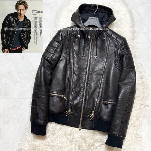 Giacca blusa pelle trapuntata