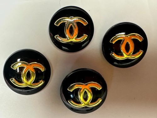 Bottoni vintage chanel nero - chanel,