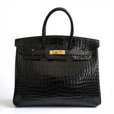 Hermès Birkin 35 Black Shiny