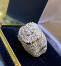 Fede Nuziale Uomo Moissanite