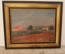 Dipinto olio tela con - ad,