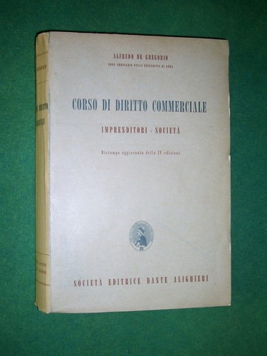 Corso diritto commerciale - corso,