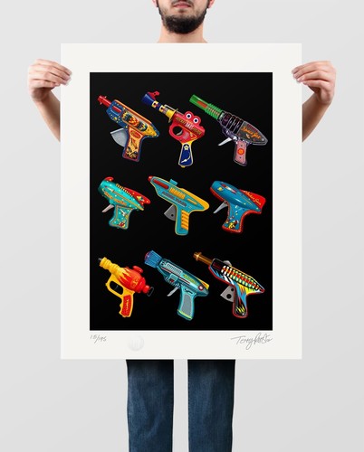 Ray gun limited edition giclee - ray,