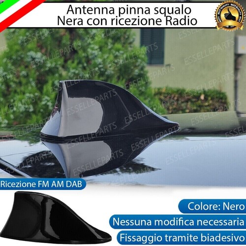 Antenna pinna squalo nera - pinna,